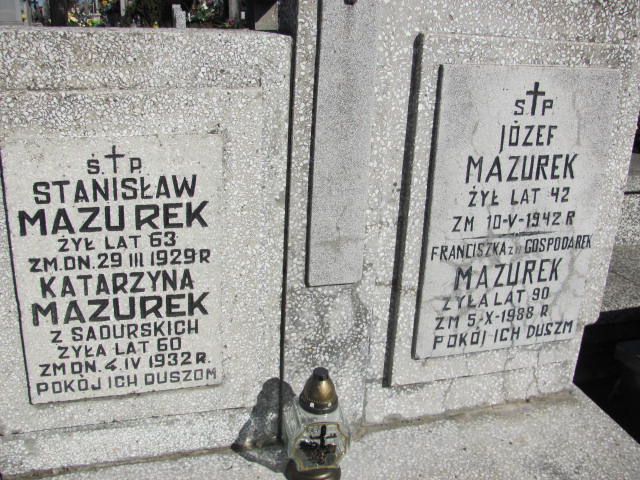  Mazurek Dys - Grobonet - Wyszukiwarka osób pochowanych